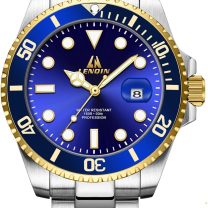Mens Watches Stainless Steel Waterproof Analog Quartz Watch for Men with Date Luminous Fashion Wristwatch